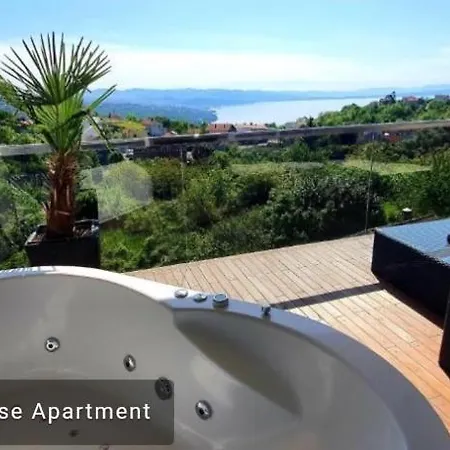 Penthouse Jacuzzi & Pool Luxury * Opatija