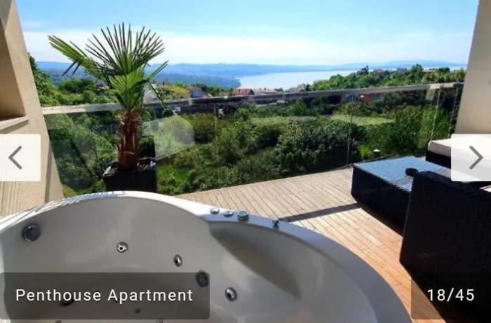 Penthouse Jacuzzi & Pool Luxury * Opatija